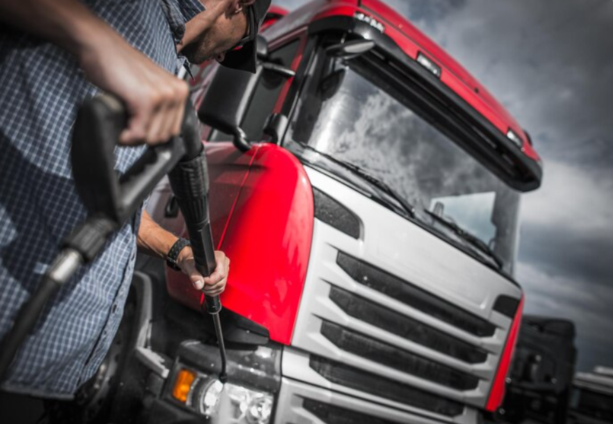 LKW Aufbereitung